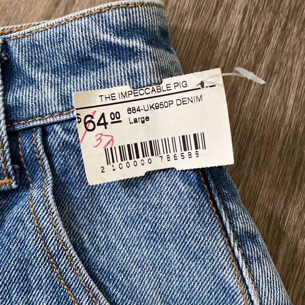 Denim skort - Picture 3 of 4